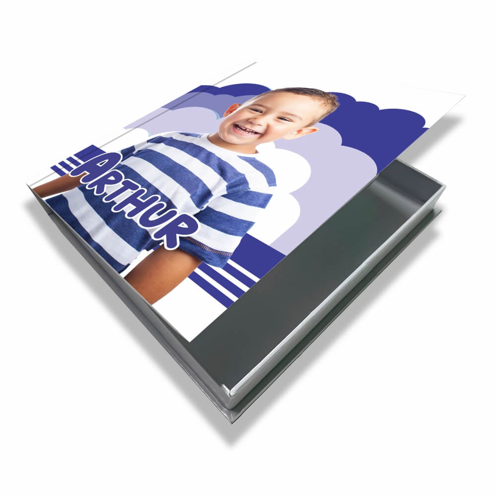 Capa Dura Case Para Photobooks em Papel Paraná 2mm - 48 Páginas (20x20cm)