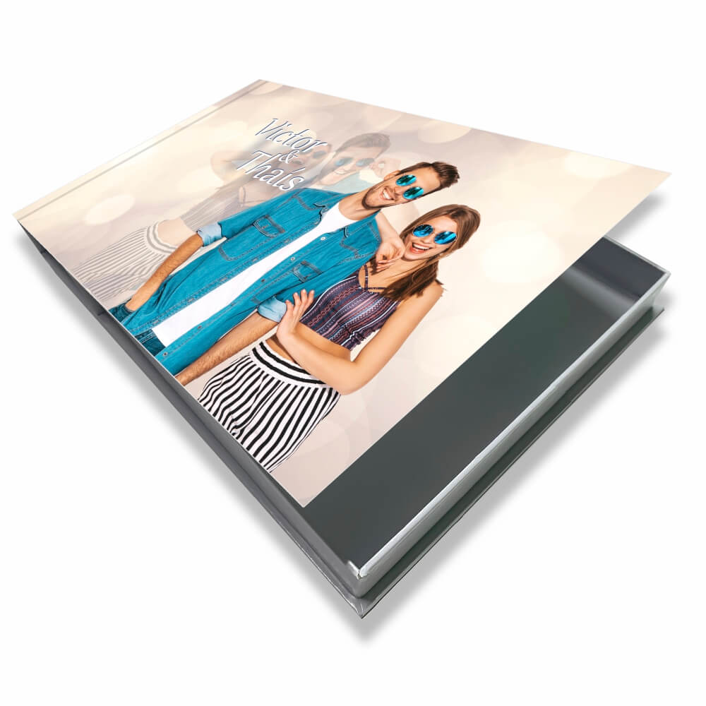Capa Dura Case Para Photobooks em Papel Paraná 2mm - 48 Páginas (40x27cm)