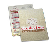 Calendário De Bolso Couchê 250g Sem Verniz