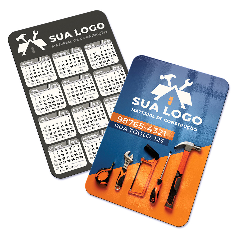 Calendário De Bolso Supremo 255g Sem Verniz