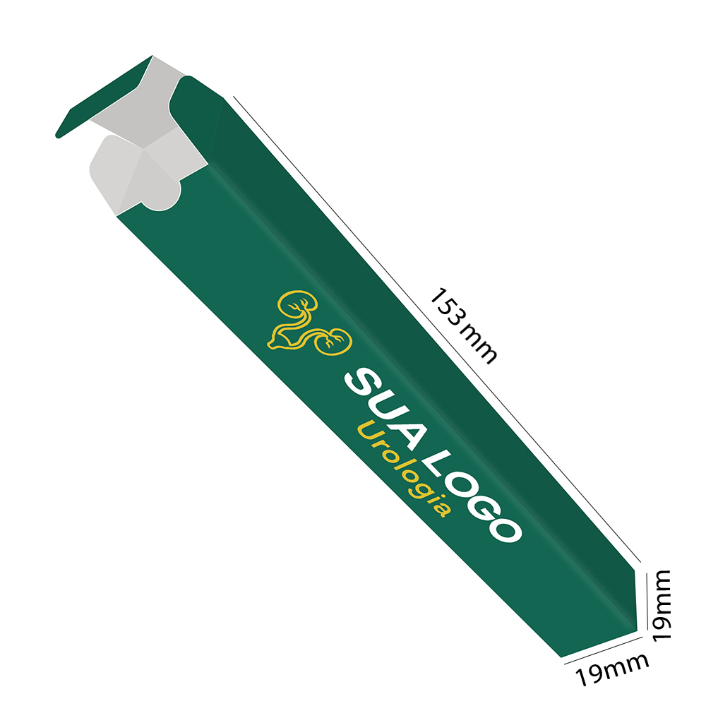 Caixa Para Canetas Supremo 255g Verniz Uv Total Frente