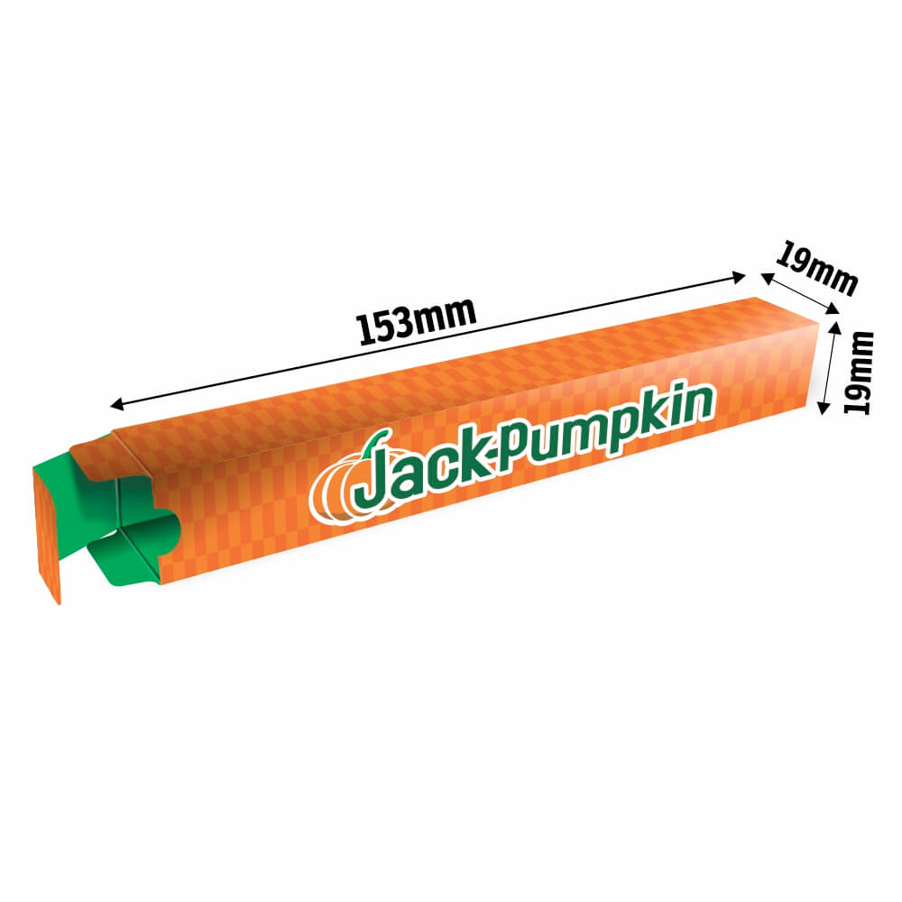 Caixa Para Canetas Couchê 300g Verniz Uv Total Frente
