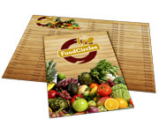 Cardápios Personalizados 4 Páginas Com Dobra Couchê Brilho 250g (330x480mm)