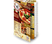 Cardápios Personalizados 8 Páginas Com Dobra Couchê 250g (300x210mm)