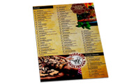 Cardápios Descartáveis Apergaminhado 180g (300x420mm)