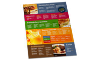 Cardápios Descartáveis Apergaminhado 180g (300x420mm)