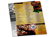 Cardápios Descartáveis Apergaminhado 180g (300x420mm)