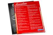 Cardápios Descartáveis Apergaminhado 180g (300x420mm)