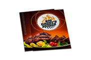 Cardápios Descartáveis Couche Brilho 300g (150x210mm)