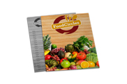 Cardápios Descartáveis Couchê Brilho 250g (150x210mm)