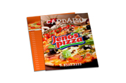 Cardápios Descartáveis Couchê Brilho 250g (150x210mm)