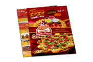 Cardápios Descartáveis Couche Brilho 300g (210x300mm)