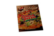 Cardápios Descartáveis Papel Kraft 250g (150x210mm)