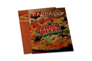 Cardápios Descartáveis Papel Kraft 250g (150x210mm)
