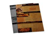 Cardápios Descartáveis Papel Kraft 250g (210x300mm)