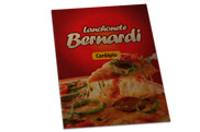 Cardápios Descartáveis Papel Kraft 250g (300x420mm)