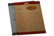 Cardápios Descartáveis Papel Kraft 250g (300x420mm)