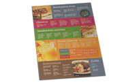 Cardápios Descartáveis Reciclato 240g (300x420mm)