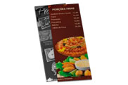 Cardápios Descartáveis Reciclato 240g (105x300mm)