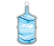 Chaveiro Metal Resinado Chapinha Galão de Água