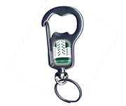 Abridor Resinado Metal Mosquetao Pequeno