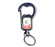 Abridor Resinado Metal Mosquetao Pequeno