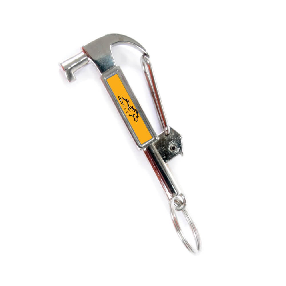 Chaveiro Metal Resinado Martelinho