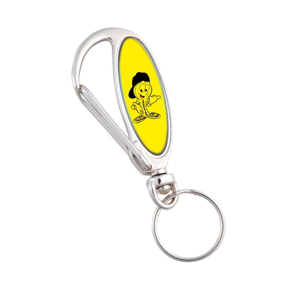Chaveiro Metal Resinado Mosquetão Pelicano