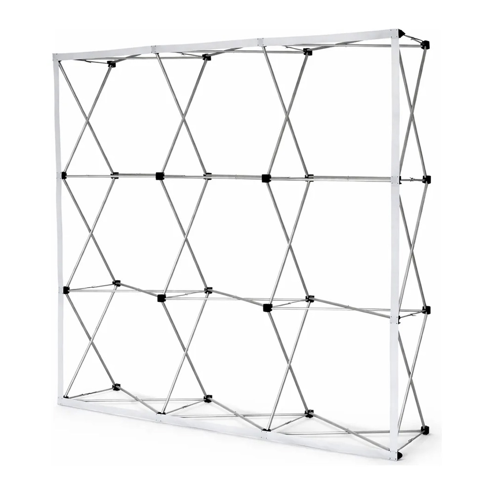 Linha De Atacado Backdrop Pop Up Automático Estrutura De Alumínio (2250x2250mm)