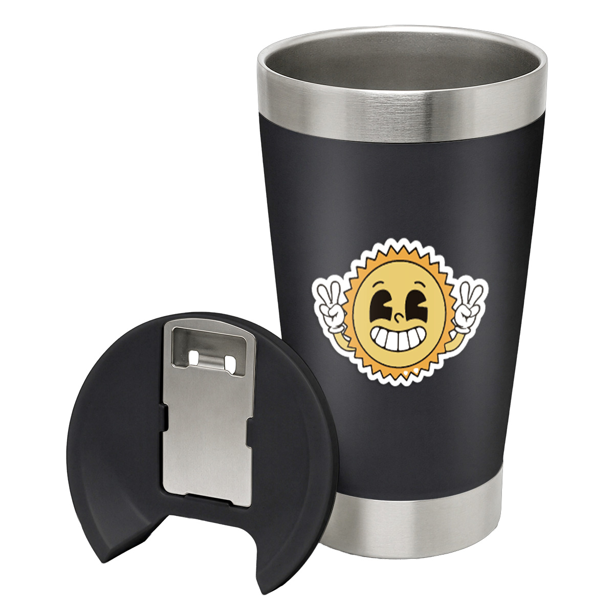 Dtf Uv Copos Copo Térmico Modelo Com Abridor E Dtf Uv Linha Premium