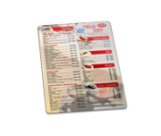 Cardápios Personalizados Pvc 0,50mm Premium Branco (182x212mm)
