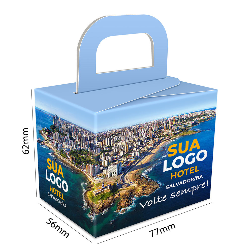 Caixa Para Presentes Supremo 255g Verniz Uv Total Frente