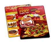 Cardápios Personalizados Plastificados Plástico Compacto 0,05mm (210x300mm)
