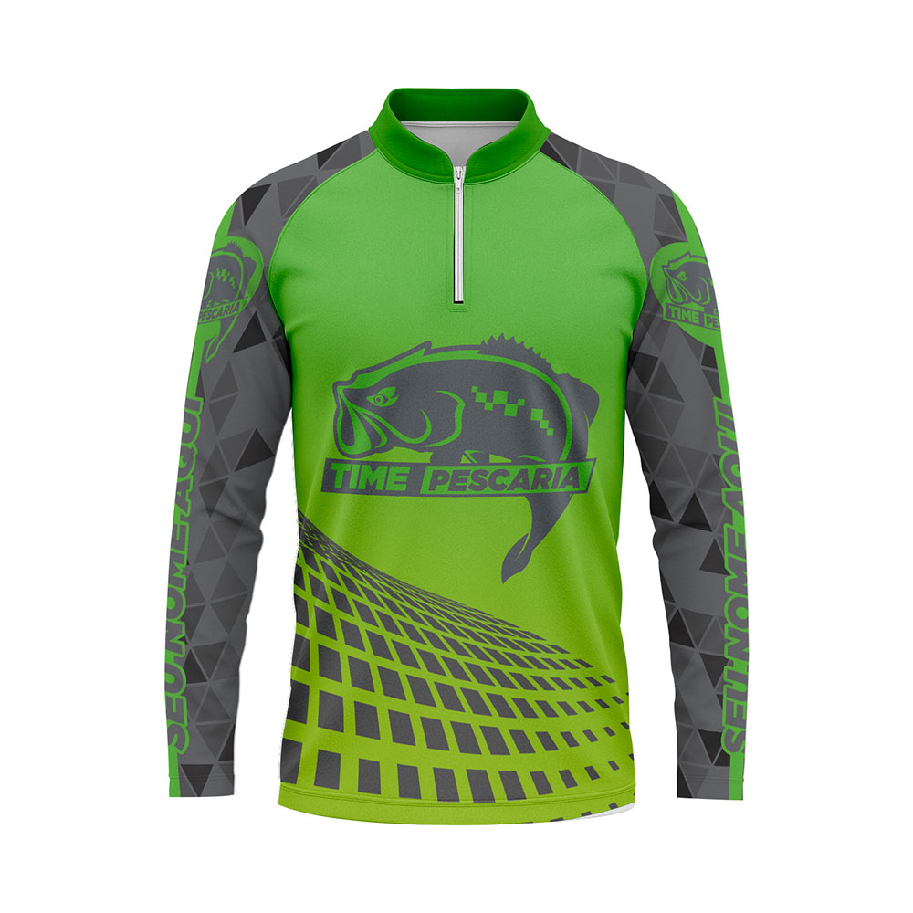 Camisa De Pescador Dry Fit Uv50 Manga Longa (Tamanhos Diversos)