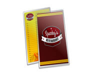 Cardápios Personalizados Plastificados Plastificação Rígida 0,10mm Couchê 150g (150x445mm)