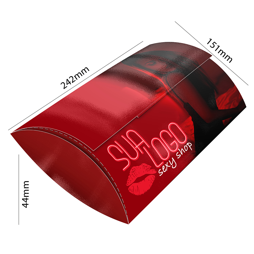Caixa Para Roupas Supremo 305g Verniz Uv Total Frente