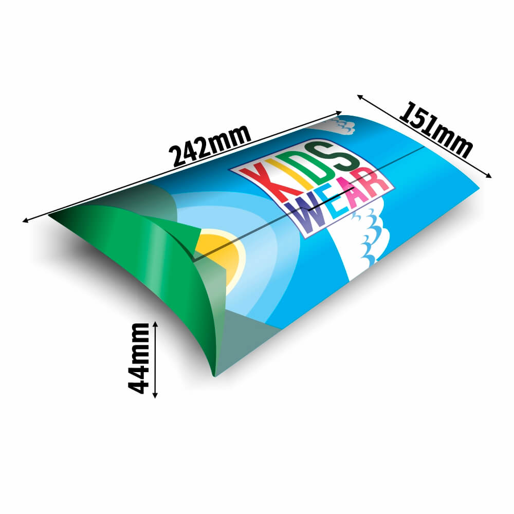 Caixa Para Roupas Couchê 300g Verniz Uv Total Frente
