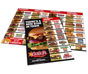 Cardápios Personalizados 4 Páginas Com Dobra Reciclato 240g (480x330mm)