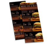 Cardápios Personalizados Simples Reciclato 240g (105x300mm)