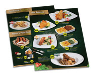 Cardápios Personalizados Simples Reciclato 240g (300x420mm)