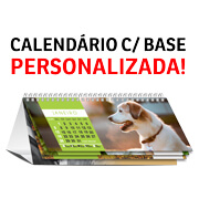 Calendário De Mesa Wire O Com 12 Pág E Base Personalizada Sem Verniz Base E Páginas Couchê 250g