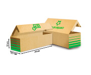 Caixas Para Cartão Papelão Ondulado 340g p/ 1000 Cartões Personalizada