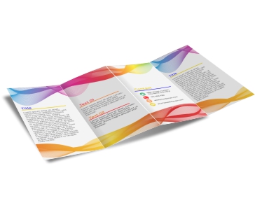 Folders E Mala Direta Couchê 70g Sem Verniz 3 dobras