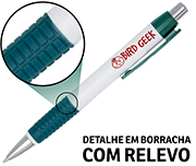 Canetas Impressão Colorida Plásticas Comercial Verde