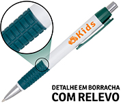 Canetas Impressão Colorida Plásticas Comercial Verde