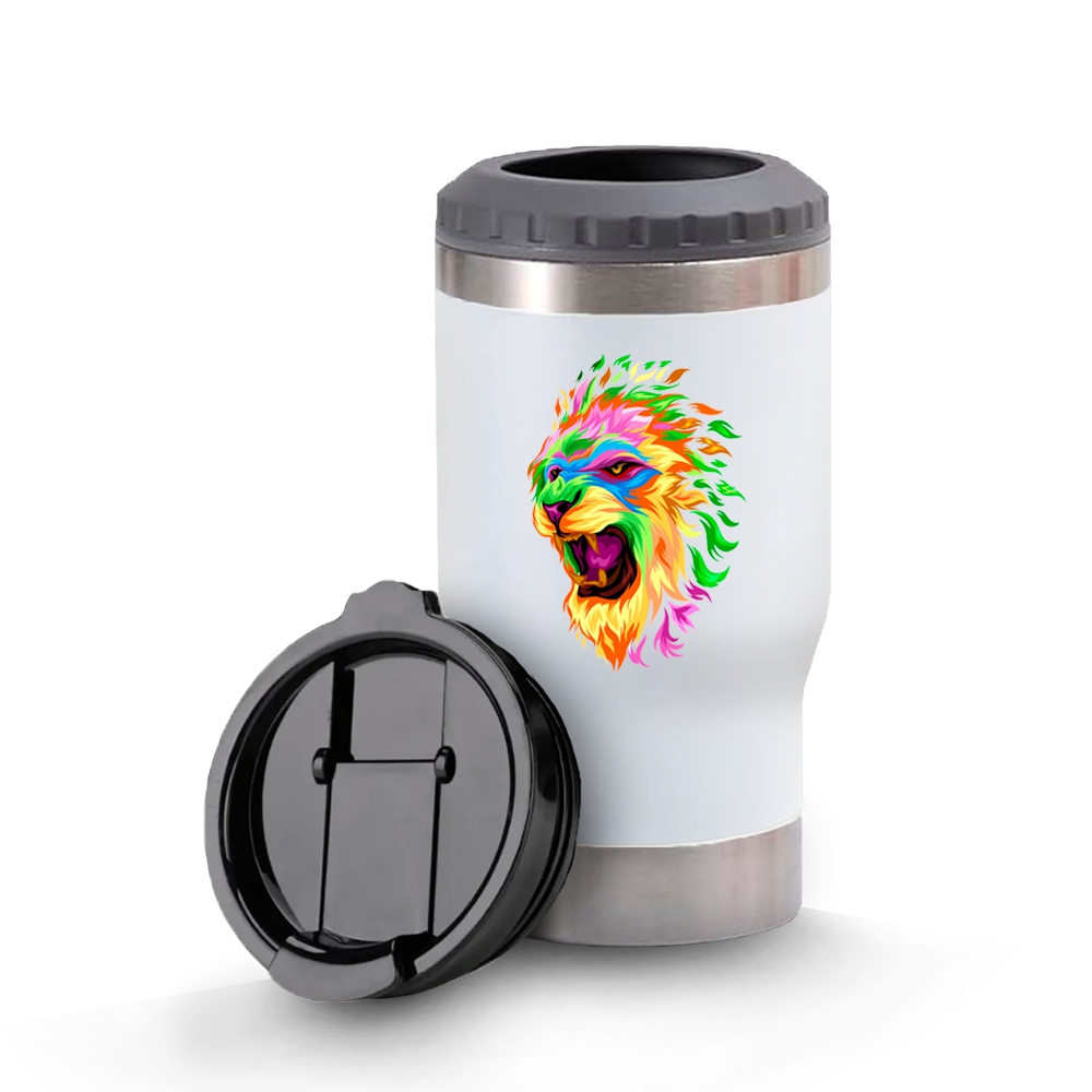 Copos Com Adesivo Dtf Uv Copos Térmicos Modelo Multifunção