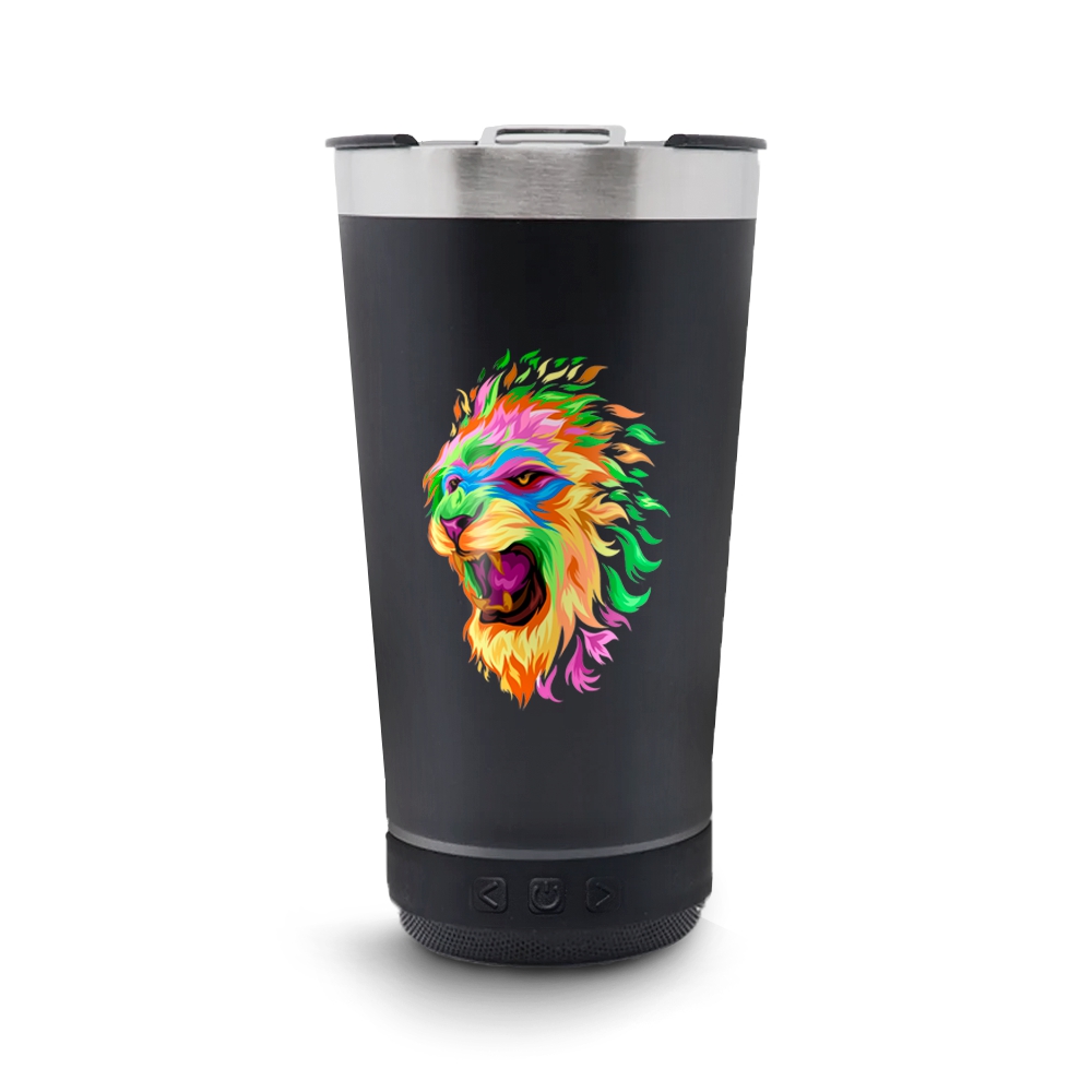 Dtf Uv Copos Copo Térmico Modelo Com Abridor E Som 420ml