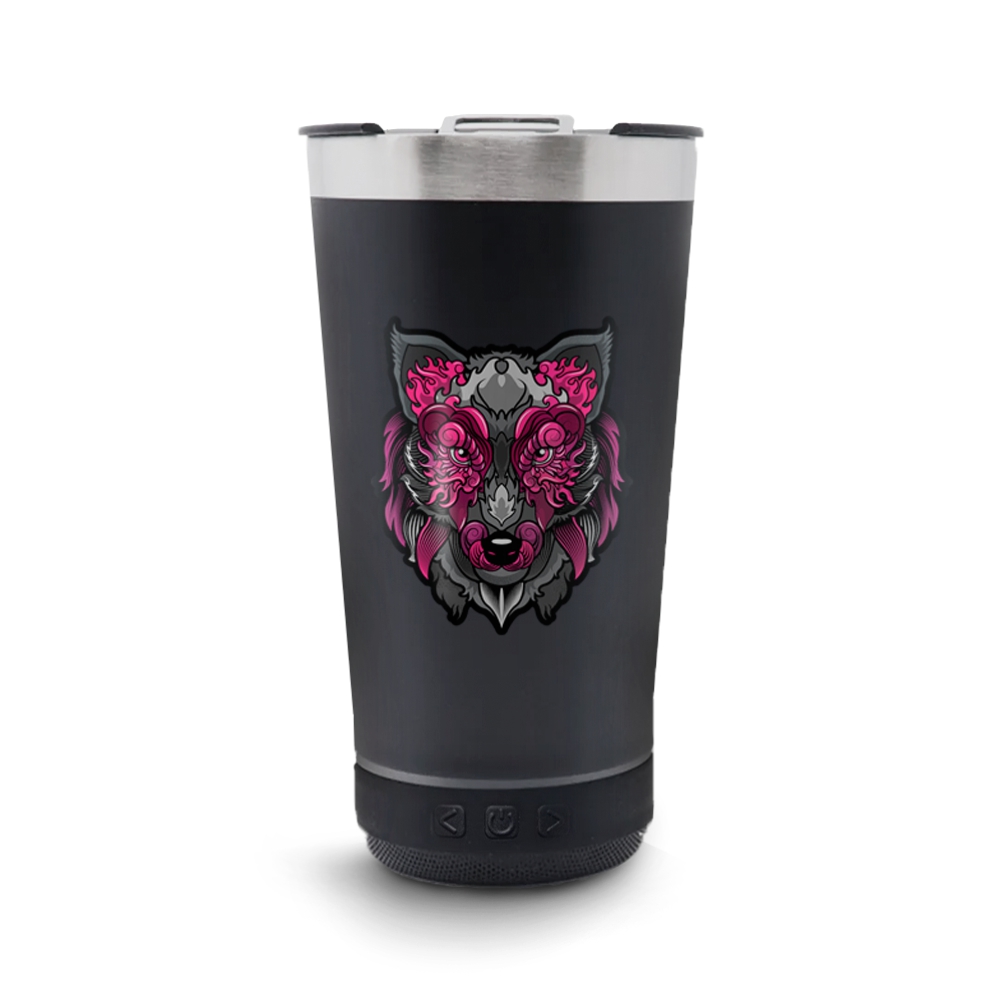 Dtf Uv Copos Copo Térmico Modelo Com Abridor E Som 420ml