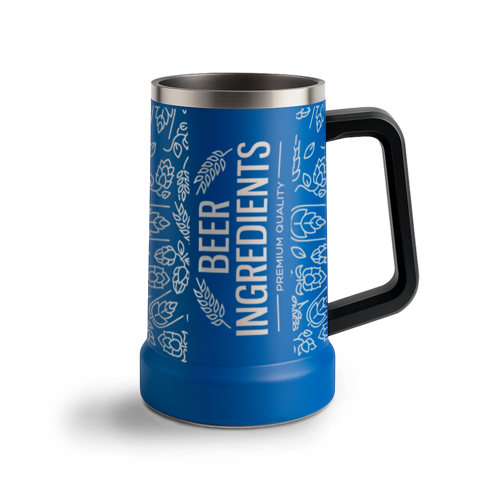 Canecas Gravação A Laser Gravação 360 Canecas Térmicas (Azul Claro)