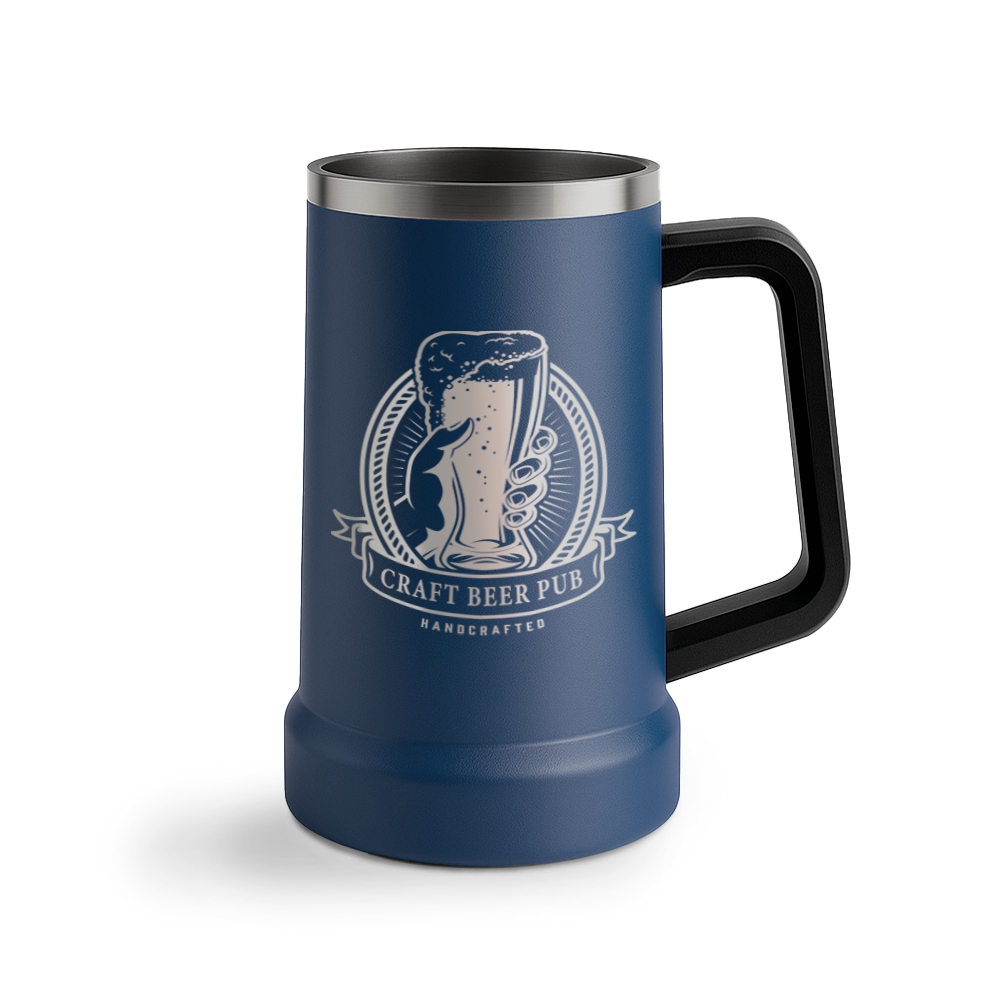 Canecas Gravação A Laser Gravação Frontal Térmica (Azul)